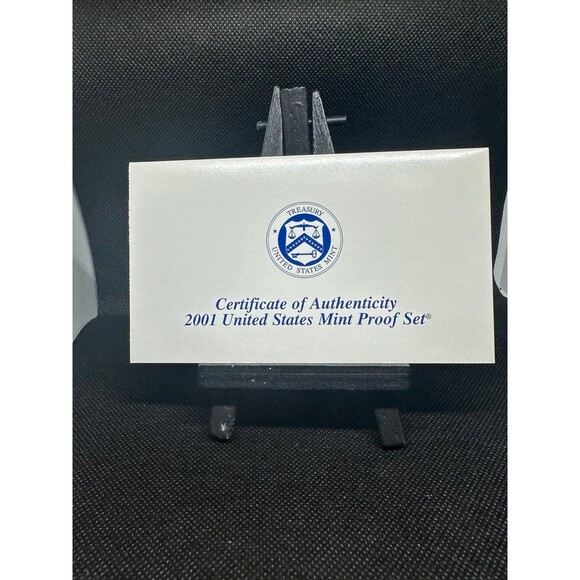 2001 United States Mint Proof Coin Set - Picture 3 of 8